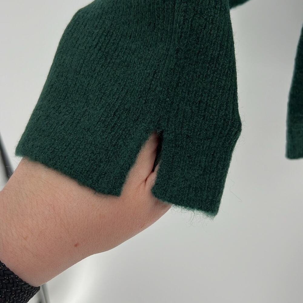 Whistles Stripe Button Neck Jumper Sweater - Green - XL - New with tags - Picture 7 of 9